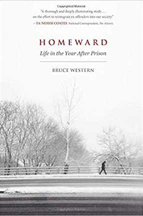 Homeward: Life in the Year After Prison By Bruce Western, book cover