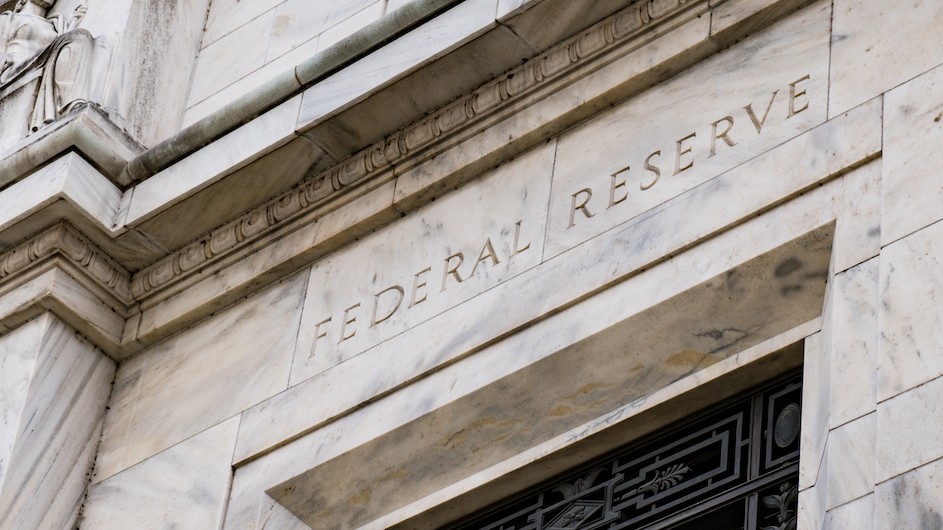 Facade of the Federal Reserve bank in Washington, D.C.