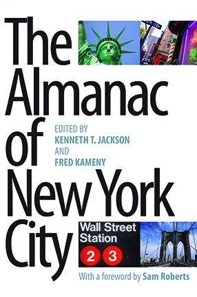 book cover of New York landmarks
