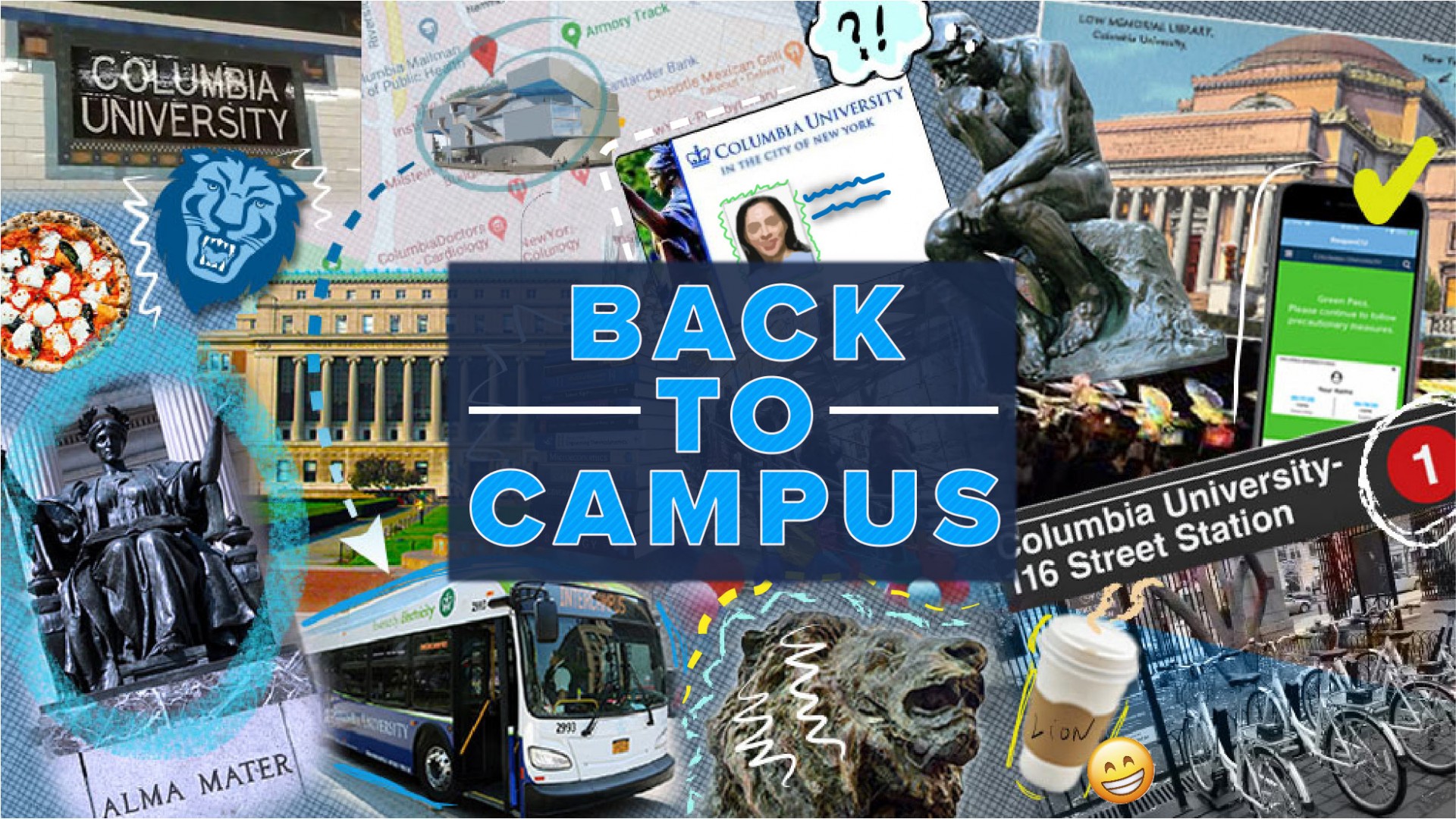 Collage by Niki Barrolini Back to Campus Collage