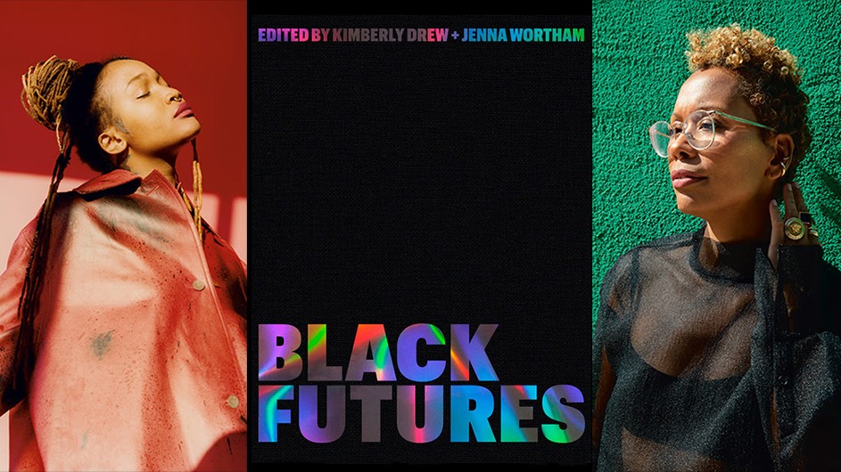 Kimberly Drew and Jenna Wortham for a Columbia University event on their new book "Black Futures."