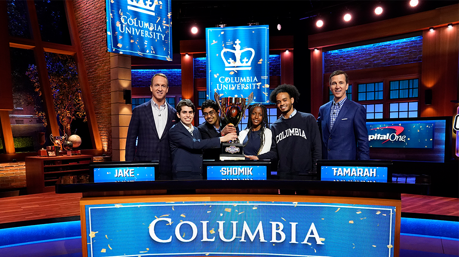 Congratulations to Columbia's College Bowl-Winning CHAMPIONS