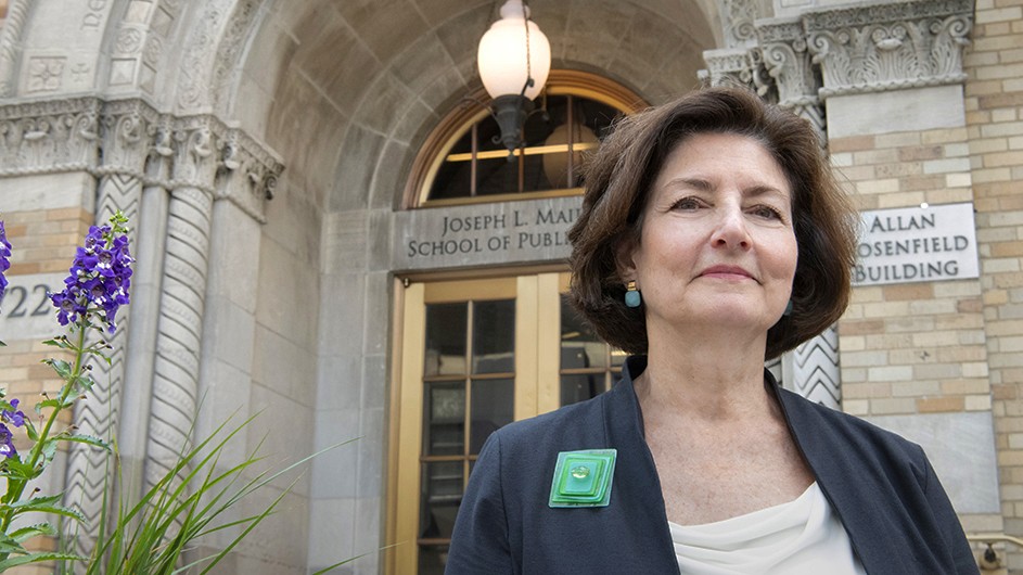 Dean Linda P. Fried spoke with Columbia News as Columbia Mailman’s centennial celebrations get underway. (Photo: Martin Seck, Columbia Mailman School of Public Health) Dean Linda P. Fried, Columbia Mailman School of Public Health