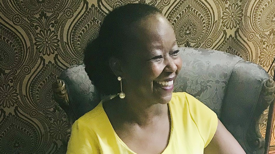 Professor Farah Jasmine Griffin was the founding chair of Columbia's Department of African American and African Diaspora Studies. Photo by Peggy Dillard Toone. Columbia University Professor Farah Jasmine Griffin