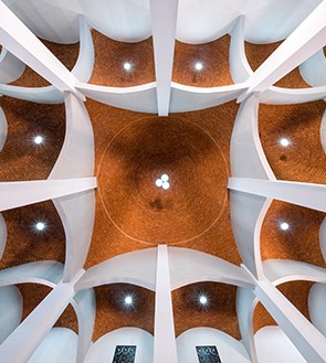 Hikma Religious-Secular Complex designed by Atelier Masomi and Studio Chahar. Photo by James Wang. Hikma Religious-Secular Complex designed by Atelier Masomi and Studio Chahar. Photo by James Wang.