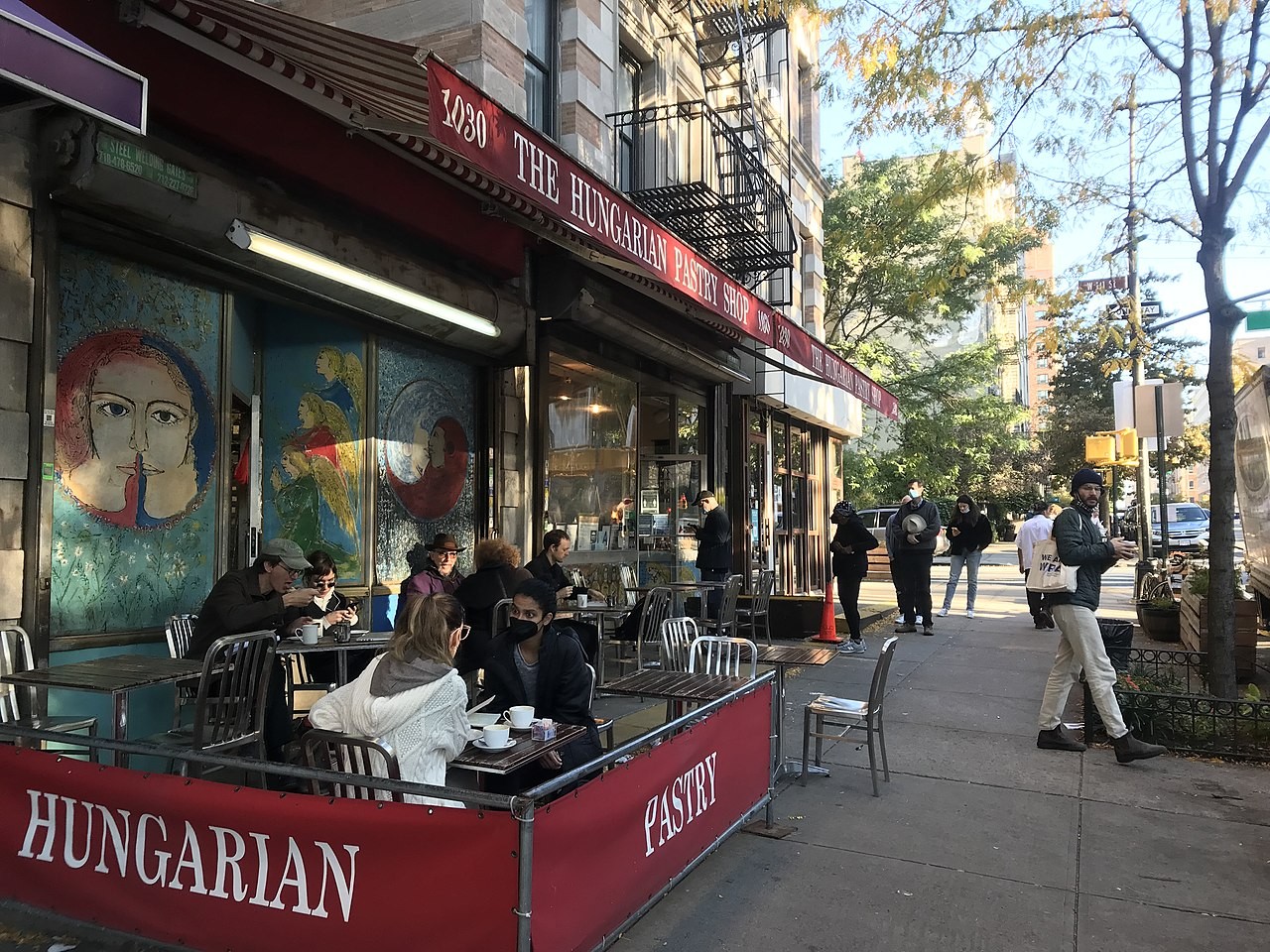 A photo of the front of Hungarian Pastry Shop