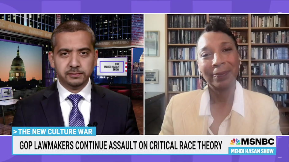 Columbia Law School expert Kimberlé Crenshaw is interviewed on MSNBC by Mehdi Hasan.