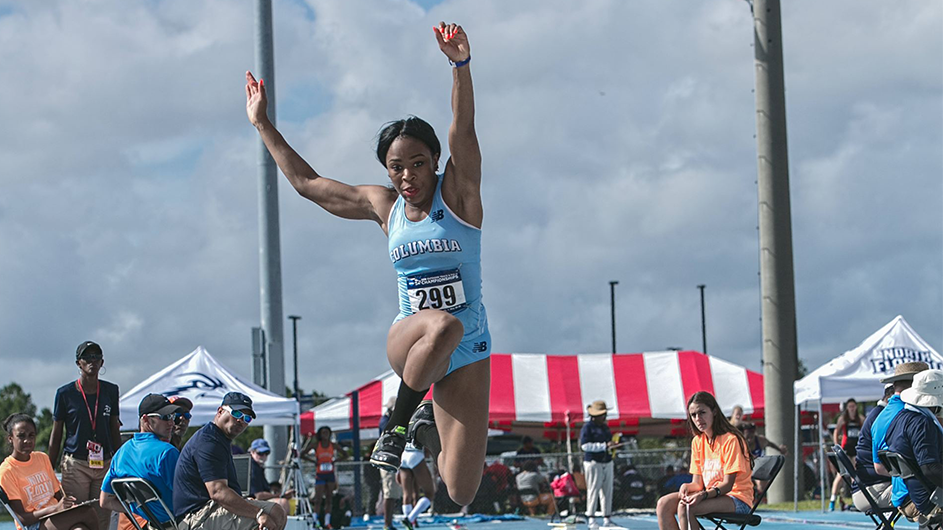 Nadia Eke, Courtesy Columbia University Athletics. Nadia Eke