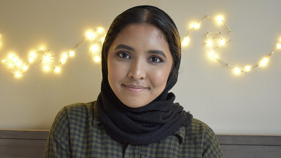 Columbia College junior Shailha Alam, Diverso story.