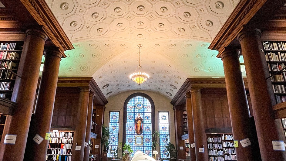 Starr East Asian Library at Columbia University. 