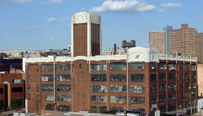The Studebaker Building on Manhattanville campus.