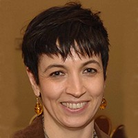Alessandra Ciucci A woman with short dark hair