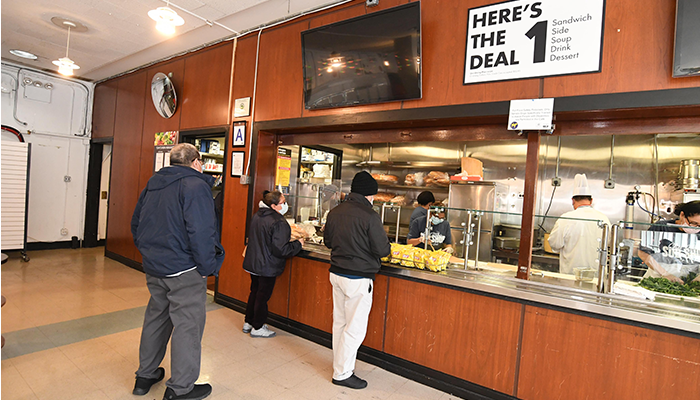 An exterior view of Chef Mike's Sub Shop