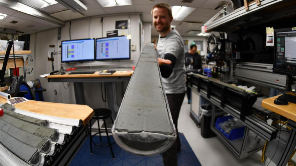 deep-sea sediment core from Southern Ocean