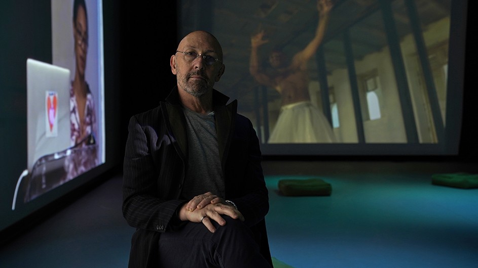 Guy de Lancey, associate director of Barnard's Movement Lab, also works in theater and film. Guy de Lancey, associate director, Barnard Movement Lab