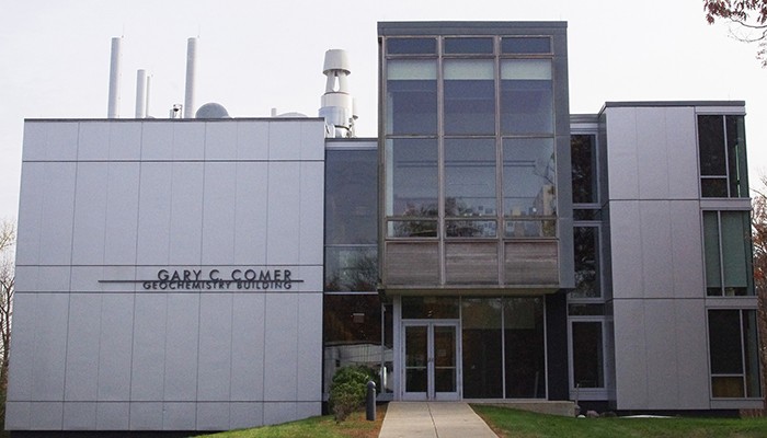 Columbia's Gary C. Comer Geochemistry Building. Photo courtesy of Lamont-Doherty Earth Observatory. Columbia University Gary C. Comer Geochemistry Building