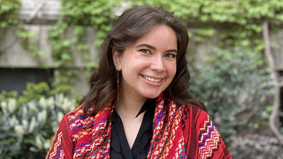 Layla Faraj (BC'25) wrote the winning essay of The New York Times Modern Love College Essay Contest. Photo courtesy Layla Faraj. Layla Faraj
