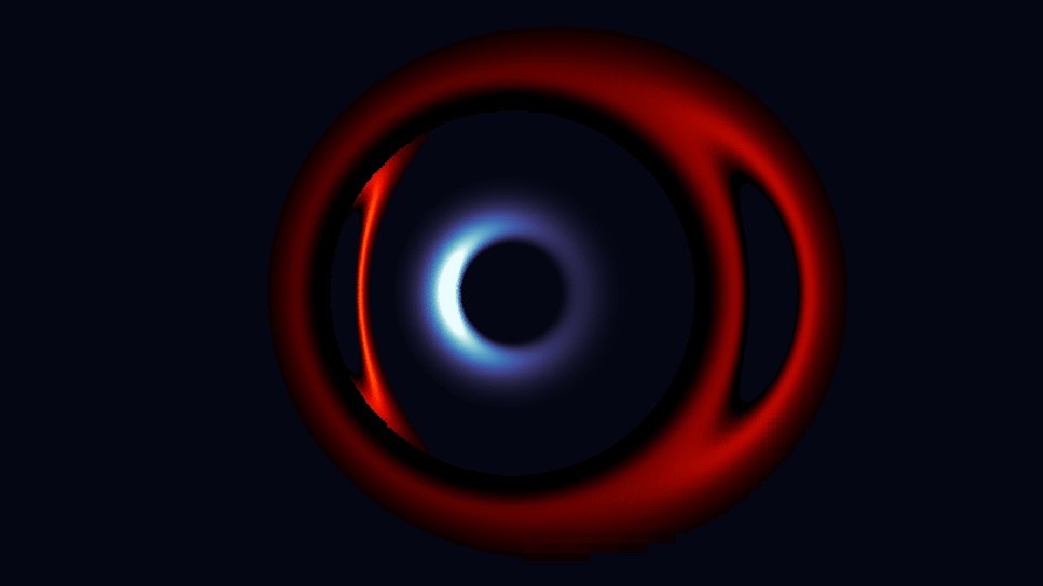 nasa black hole merger simulation