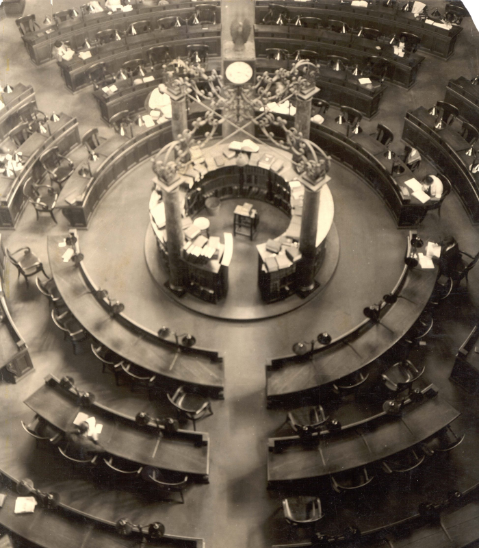 Low's former rotunda reading room