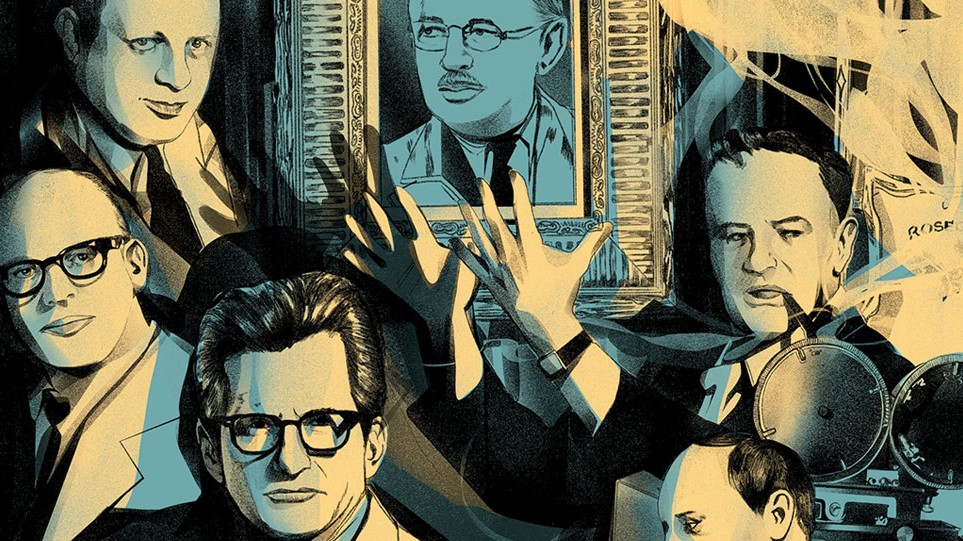 Illustration by Nicole Rifkin Mankiewicz family illustration, Columbia Magazine