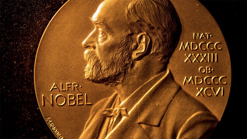 A nobel Prize medal. 