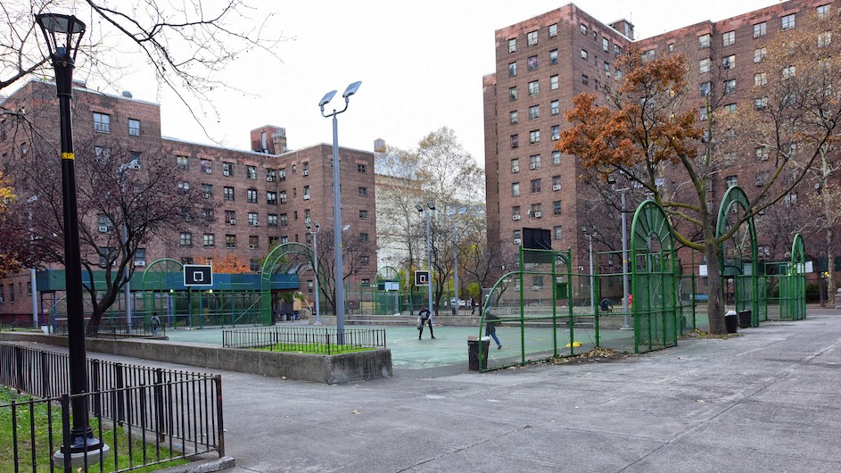 Public housing apartment complex in New York City