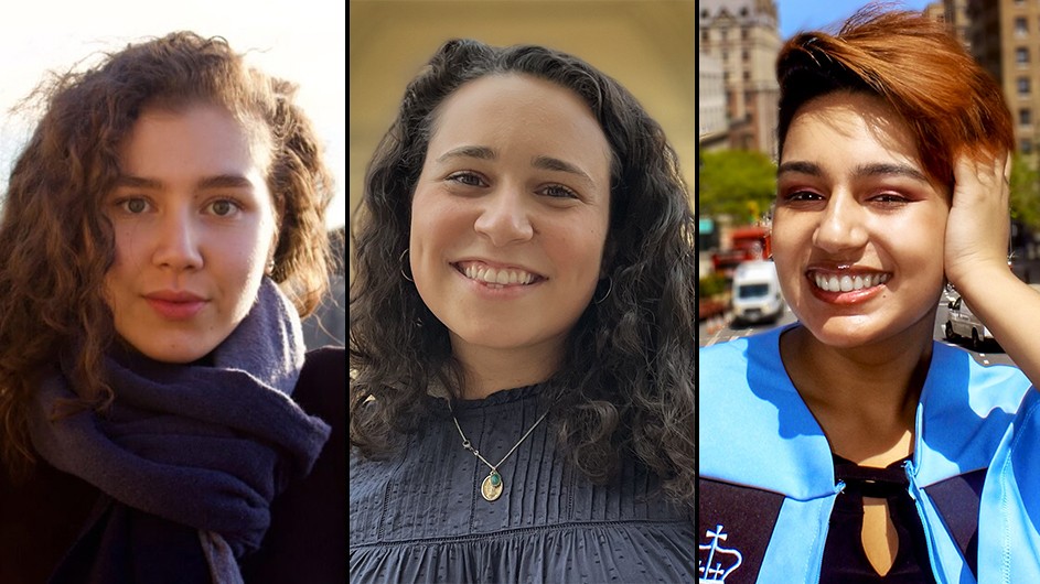Sophie A. Bryant (CC’23), Astrid Liden (CC’23), and Ilina Logani (CC’22). Sophie A. Bryant (CC’23), Astrid Liden (CC’23), and Ilina Logani (CC’22)