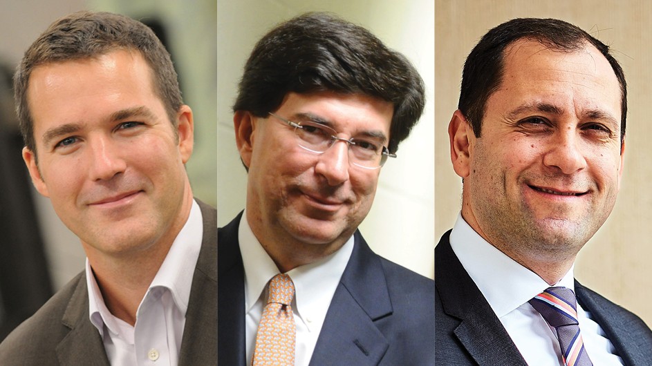 Columbia professors (left to right) Andrew Smyth and George Deodatis, and senior lecturer Ibrahim Odeh.