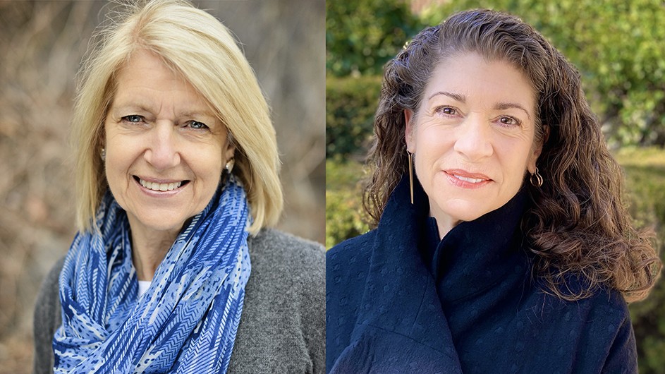Christina Staudt on the left and Karla Rothstein on the right, Columbia University