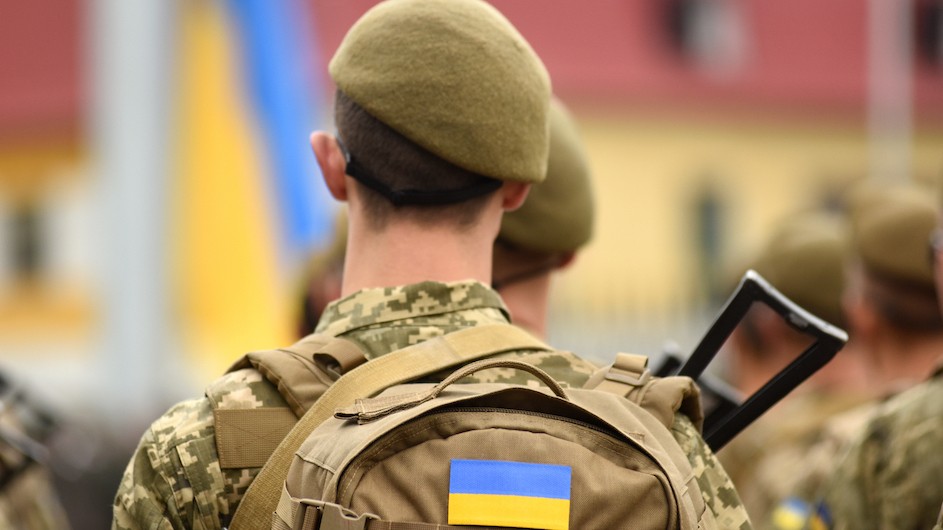 Ukrainian solider