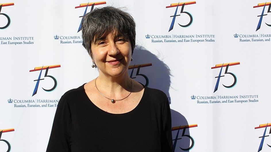 Valentina Izmirlieva, the new director of the Harriman Institute. Columbia University Professor Valentina Izmirlieva