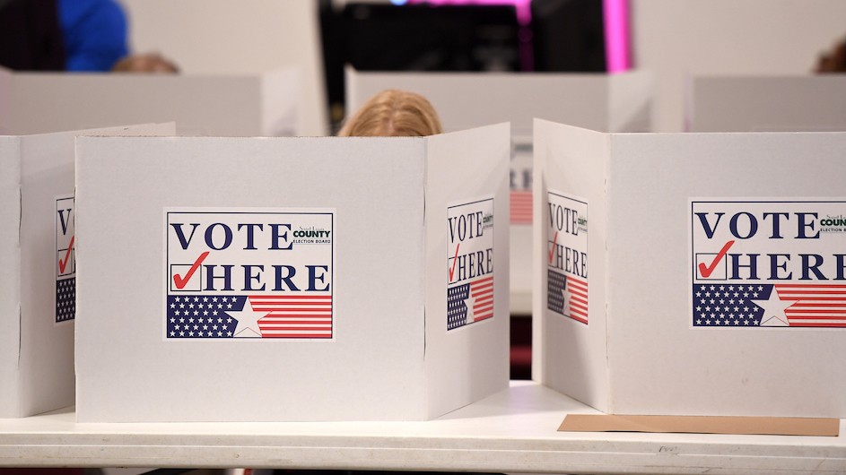 Voting station