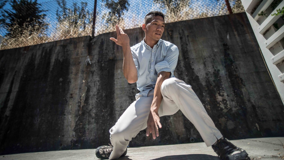 Wayne T. Lee performs in "Within These Walls" by Lenora Lee Dance. (Photo: Robbie Sweeny)