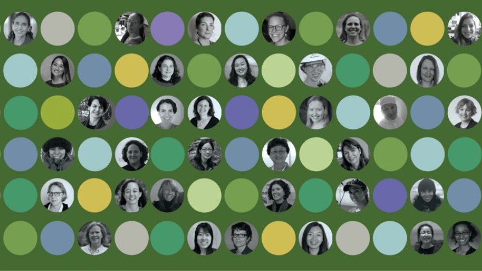 collage of Columbia Climate School women scientists