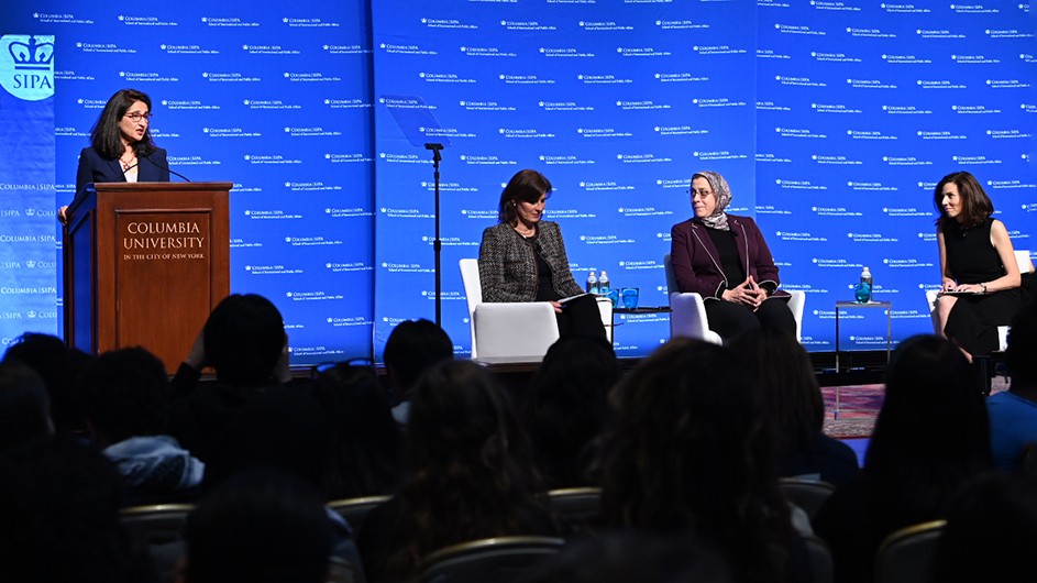 Minouche Shafik, Claire Shipman, Amaney Jamal, and Keren Yarhi-Milo