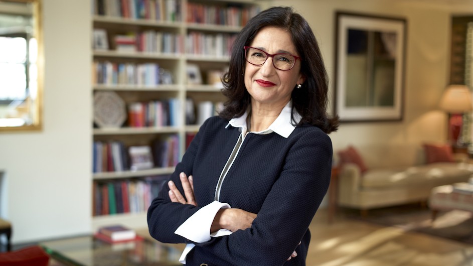 Mark Bader/Columbia University Minouche Shafik Columbia University new president