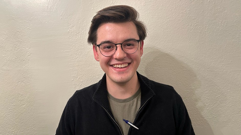 Andrew Fagerheim attended the first Building Climate Resilient Communities Summit at the White House this year. Columbia University student Andrew Fagerheim