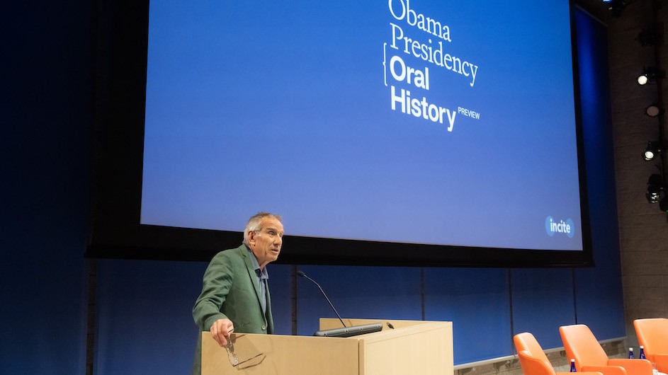 Photos From The Launch Event For The Obama Presidency Oral History ...