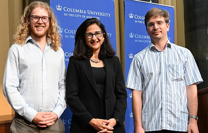 Oliver Philcox, Minouche Shafik, Simon Brendle. 