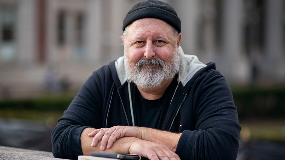 Brian Kulick is a director, writer, teacher, producer, and chair of the Theatre Program at School of the Arts. Photo by Joel Jares. Columbia University Professor Brian Kulick