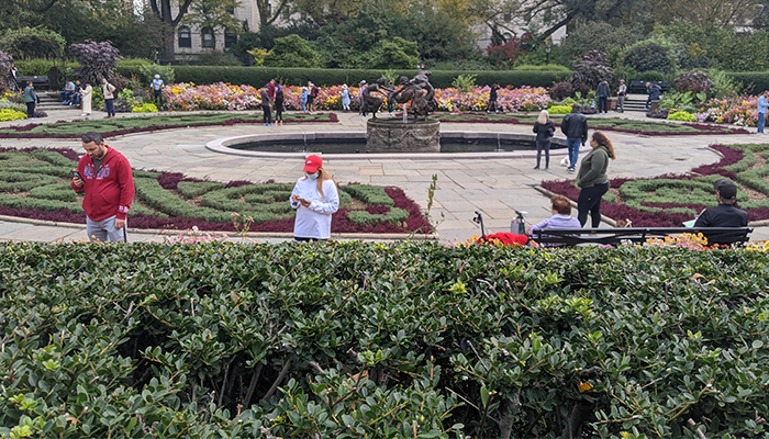 Photo by Will Hunnicutt. Conservatory Garden