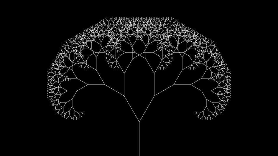 Fractal by Drew Sirenko. Barnard College student work, Fractal by Drew Sirenko