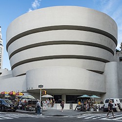 Guggenheim Museum, Fifth Avenue, New York. Guggenheim Museum, NY