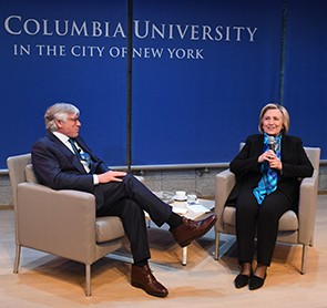 Hillary Clinton joins Columbia U as global affairs professor