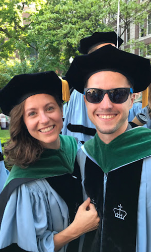 Mack and her husband, Griff Curtis (CC’11, VP&S’17)