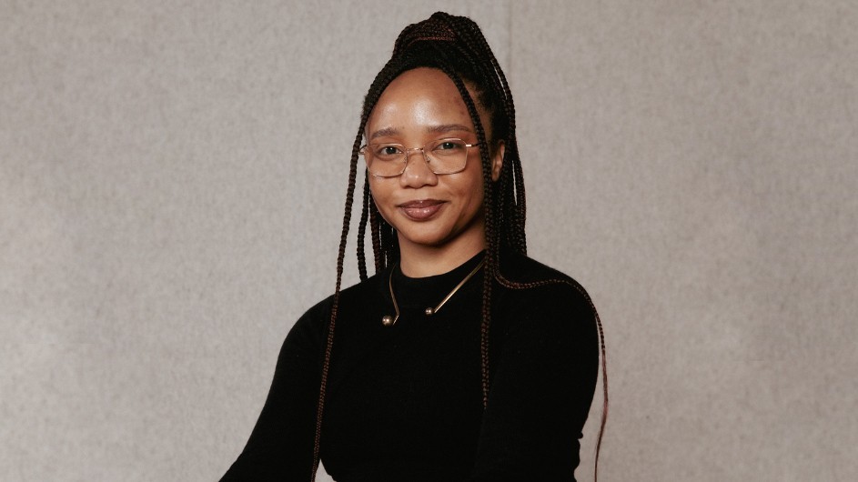 Artist Minne Atairu is working toward a PhD in art and art education at Teachers College. Teachers College, Columbia University student Minne Atairu