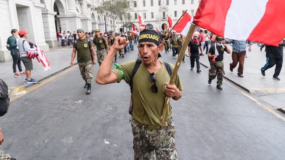 Protests in Peru, December 2022