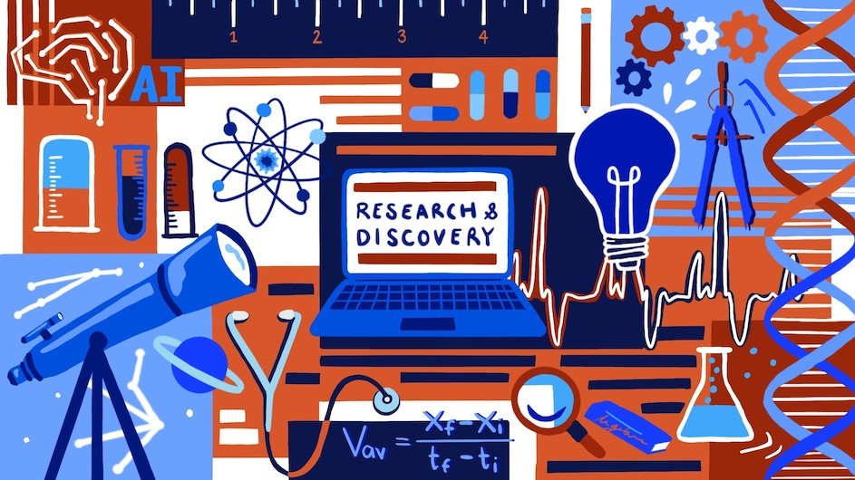 Research and discovery logo