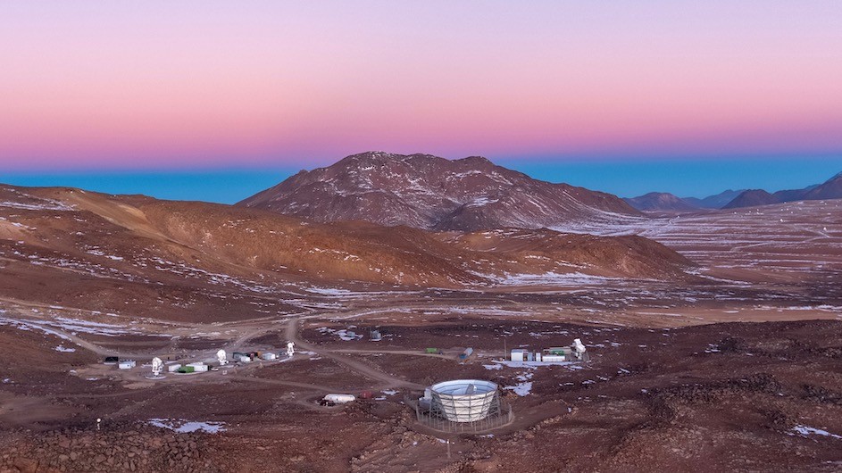 The Simons Observatory in Chile. (Debra Kellner) The Simons Observatory in Chile.