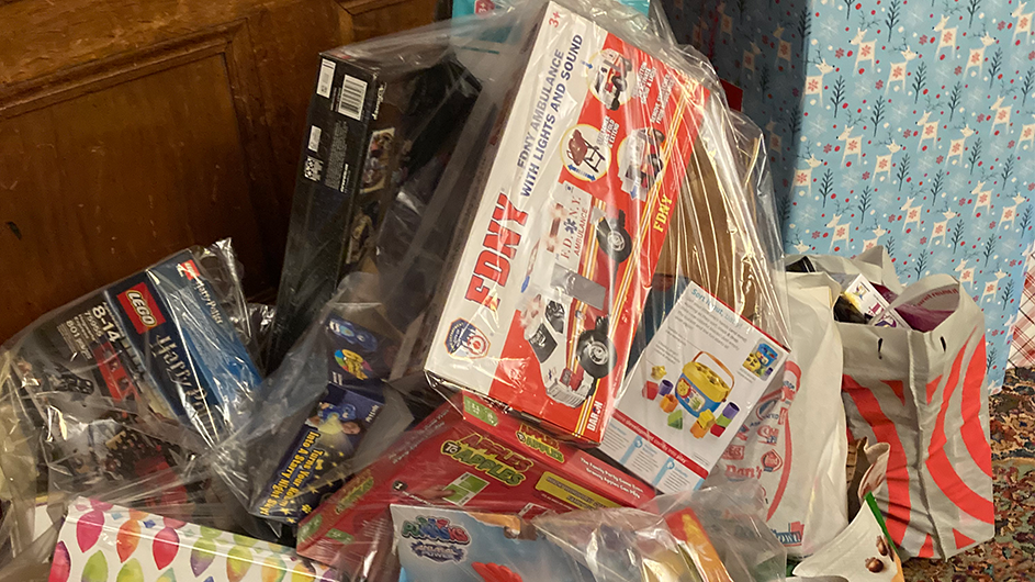 Toy Drive in Burden Room